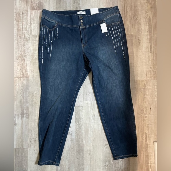 NWT Lane Bryant size 24 high rise jegging - Picture 3 of 13